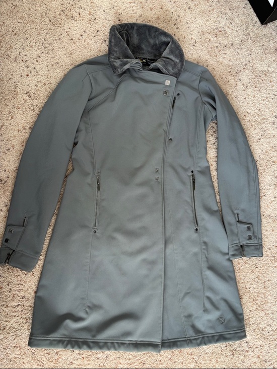 Mountain Hardwear Jackets & Blazers - Mountain Hardwear Women's Gray Trench Softshell Coat Size Large